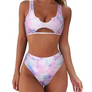 Women's Tie-Dye Bikini Set